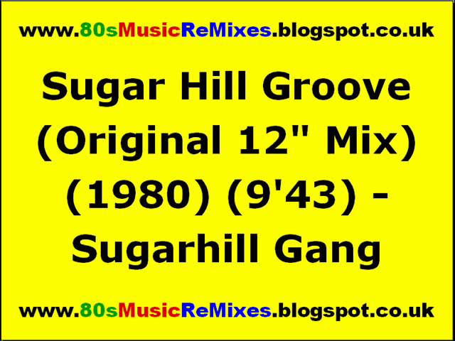 Sugar Hill Groove (Original 12