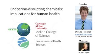 Webinar: Endocrine-Disrupting Chemicals (EDCs) – Implications for Human Health (August 13, 2020)