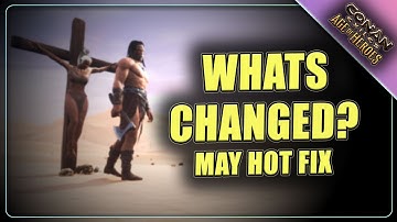 New Fixes in Conan Exiles (patch notes) | Plus Mini Life Update with PUPPIES