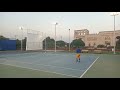 Tennis point practice