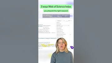 3 ways Web of Science helps you pinpoint the right research
