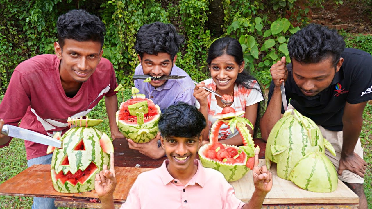 Everyone has their own talents.💯 | watermelon challenge 🍉🤣
