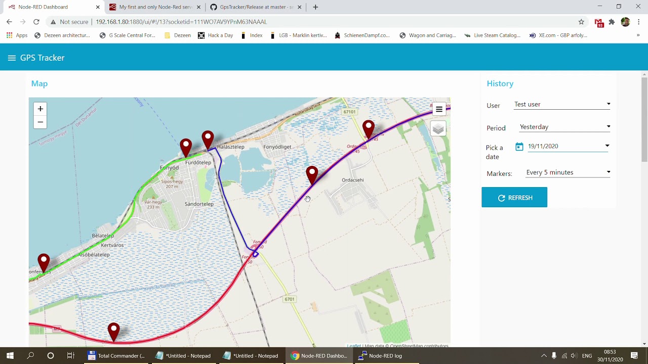 GPS Tracking with - YouTube