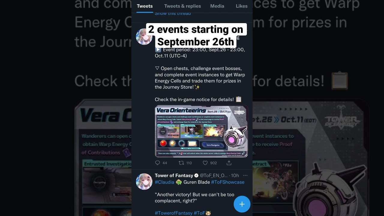 2 events is better than one right👍 