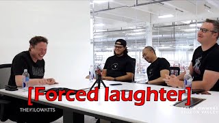 Elon Musk jokes with 3 yes-men about stealing memes