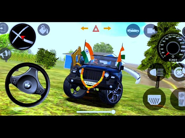 Dollar (Song) Modified Mahindra Black Thar👿 || Indian Cars Simulator 3D || Android Gameplay Part 1 class=