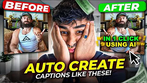 Create Viral Captions with 1-CLICK Ai Auto Captions Tool!