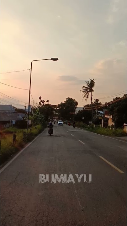 story wa 30 detik, jalan' di sore hari