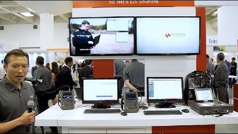 MWCA 2017 Demo: Nemo 5G and E2E Solutions