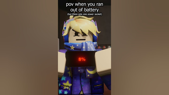 pov when you ran out of battery #RobloxAnimation #shorts #short #memes #roblox