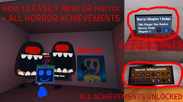 How To Easily Beat Cube Runners Horror + UNLOCK ALL ACHIEVEMENTS!