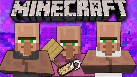 *EASY* How to nametag a villager in minecraft