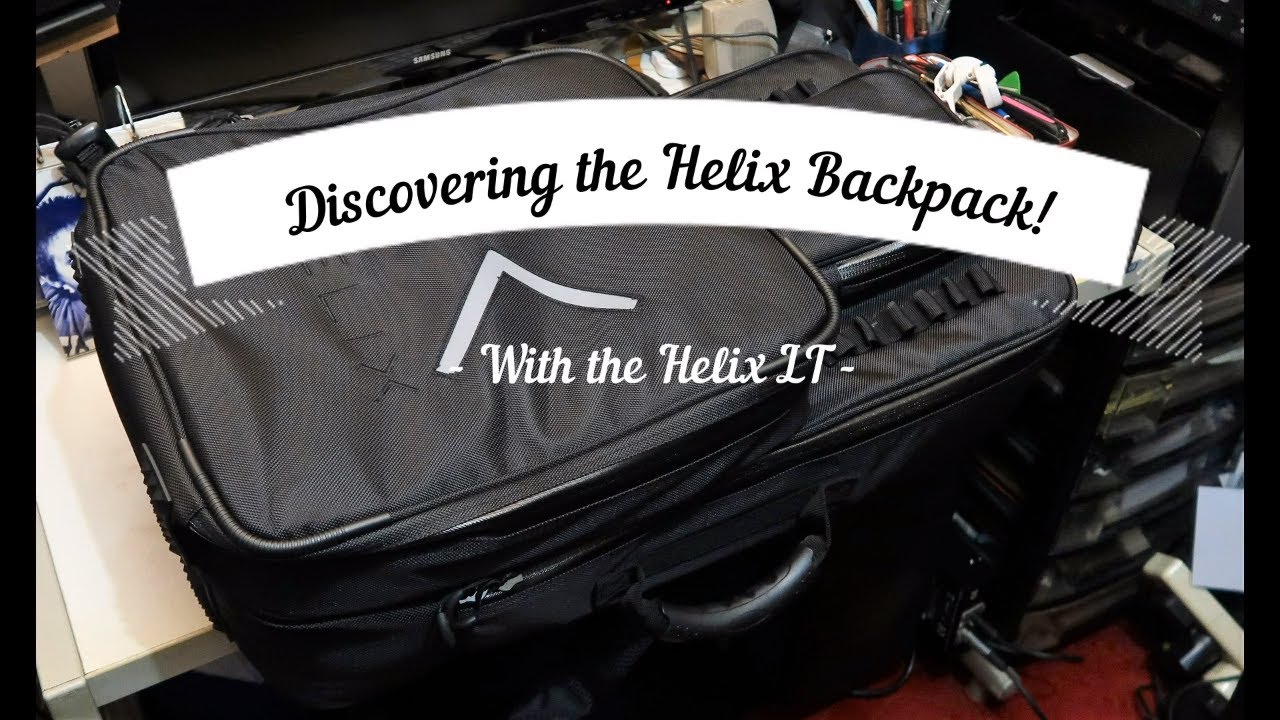 Helix Backpack review with Helix LT - YouTube