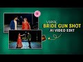 Bride Shoots Man AI Video Editing | Veo 3.1 AI Video Generator | Trending AI Reel Editing