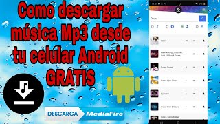 Como descargar música mp3 GRATIS para celular Android