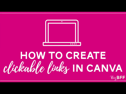 How to Create Clickable Links in Canva
