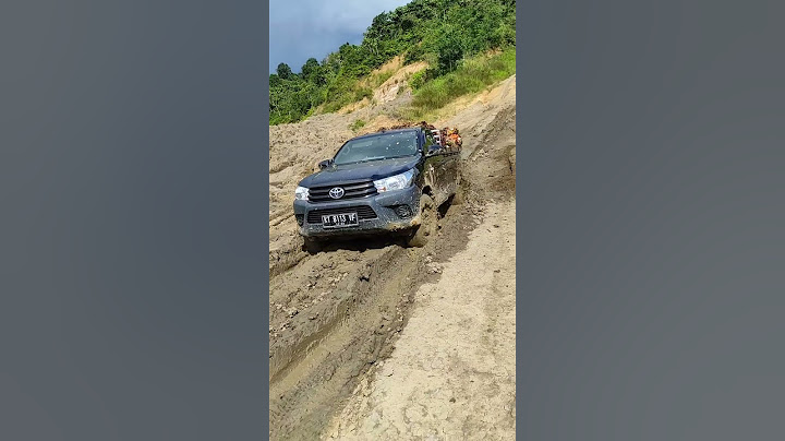 langsir sawit pake Hilux SC 4x4
