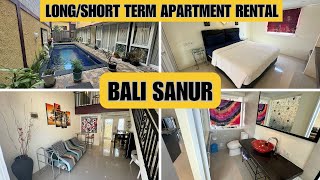 Bali Sanur Long Term Apartment Rental, Bali Apartment Tour