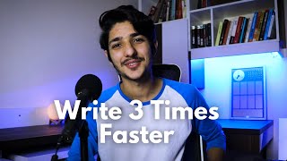 3 Tips to Write Content 3 TIMES FASTER