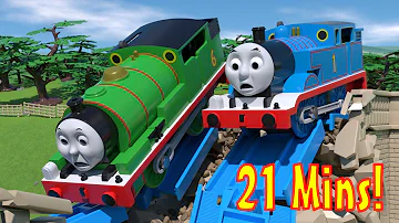 TOMICA Thomas and Friends: Animation CRASH Compilation!
