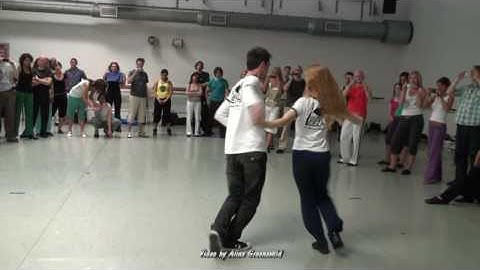 Workshop by Max BlackSoul & Layssa Liebscher, July 4th 2009 @ Zoukdreams Cezath