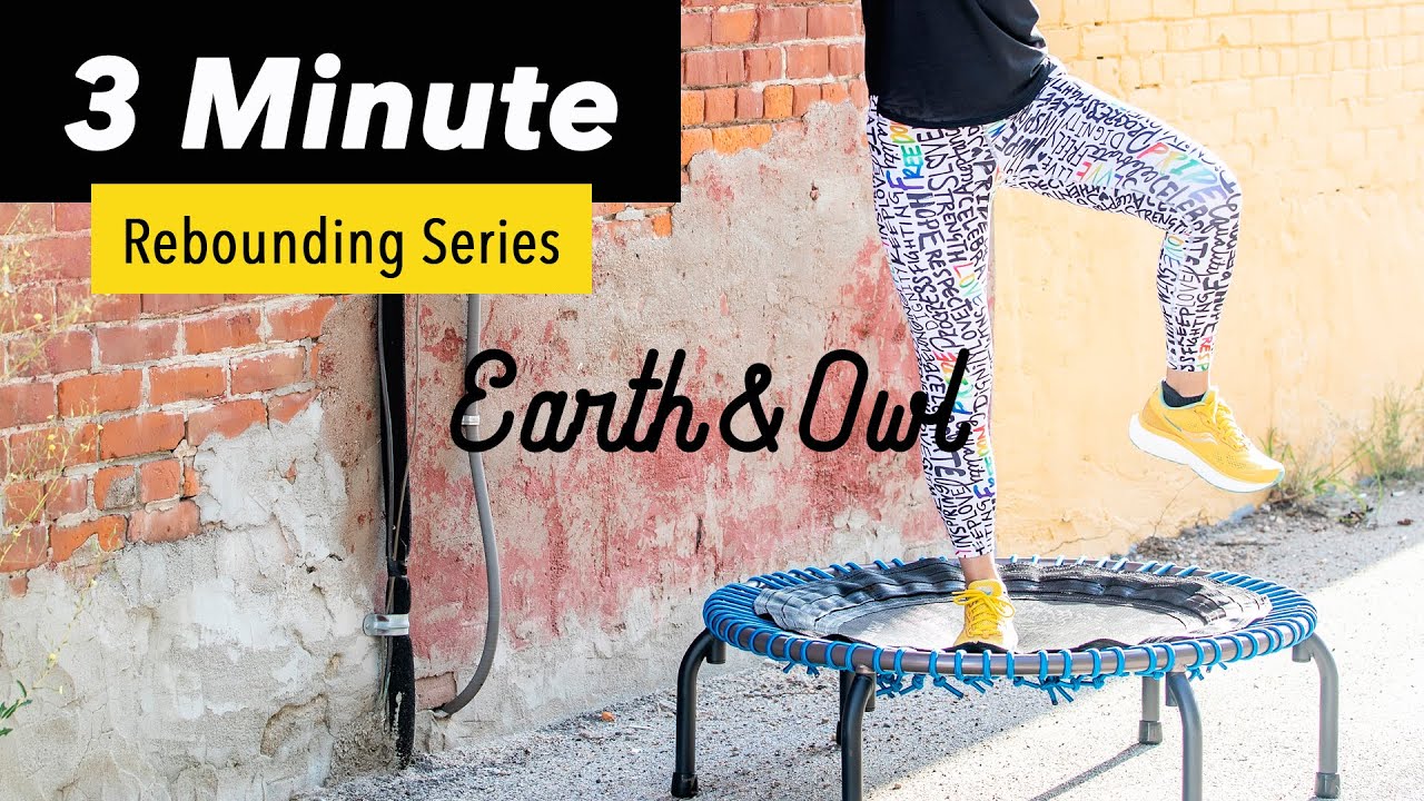 DAY 3 Rebounding CORE Workout for Beginners and Seniors 3 Minutes YouTube