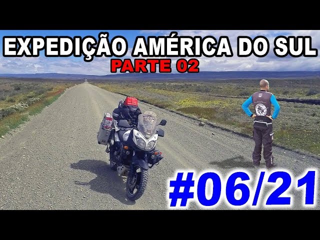 Viagem de moto, sozinho, por todos os países na América do Sul