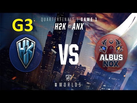 H2K vs ANX Game 3 Highlights - 2016 Worlds Knockout Stage Quarterfinals