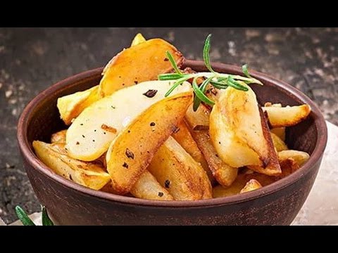 Как запечь картофель на сковороде