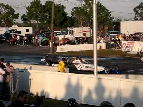 Jet powered car from Emery Riddle University at Br...
