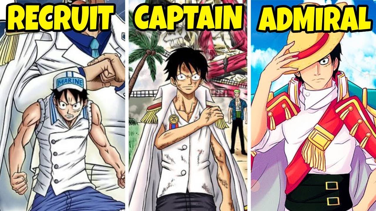 What Would Happen If LUFFY Became a MARINE? | One Piece What If - YouTube