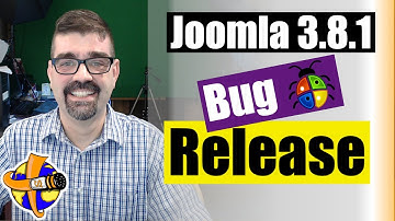 Live Bulletin -  🔧Joomla! 3.8.1 Bug Release and 2 How to update Joomla Tutorials