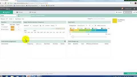 Setting Progress Monitoring Goals
