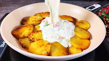 Dieses Gericht hat mir meine Großmutter beigebracht! Das leckerste Kartoffelrezept fürs Abendessen!