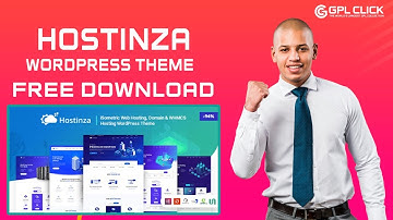 Hostinza Theme Free Download Latest Version | Lifetime Free Updates | GPLCLICK