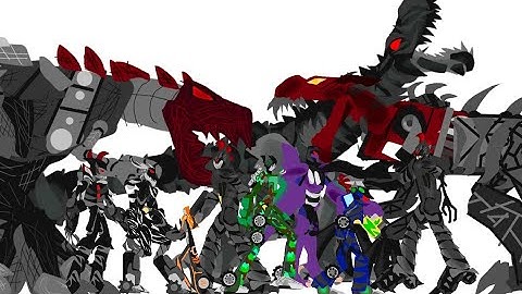 All of my Transformers models transformation | DC2 Animation