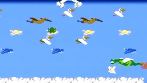 Frogger II Threedeep! Atari 8 Bit 400 800 XL XE Gameplay