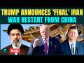 Trump's BIG Iran War Warning LIVE: Iran Deal Proposal ‘UNACCEPTABLE' Says Trump Amid China Visit
