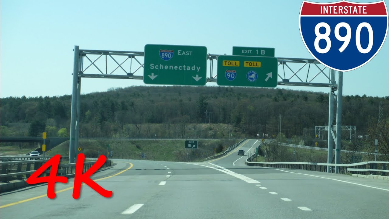 ⁴ᴷ Interstate 890 eastbound [4K VIDEO]