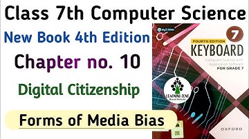 Chapter 10 Keyboard Class 7 PTB | Digital Citizenship | Computer Studie | Single National Curriculum