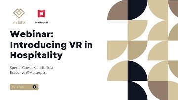 Webinar: Introducing 3D VR Tours in Hospitality (feat.Matterport)