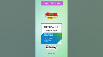 VMware Data Center Virtualization (VCTA-DCV 2024) exam #udemy #shorts #vmware