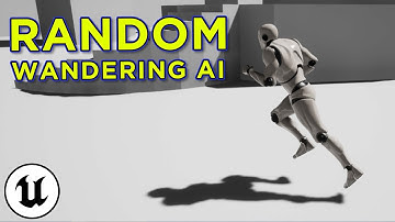 Making Wandering AI CHARACTERS in Unreal - UE4/UE5 tutorial