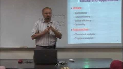 Lecture 3: Fundamentals of the Analysis of  Algorithm Efficiency -1