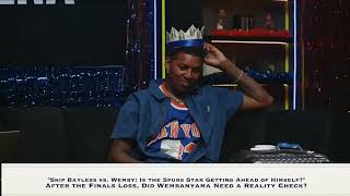 Skip Bayless Questions Whether Wemby's Confidence Matches His Resume - The Last Word sports