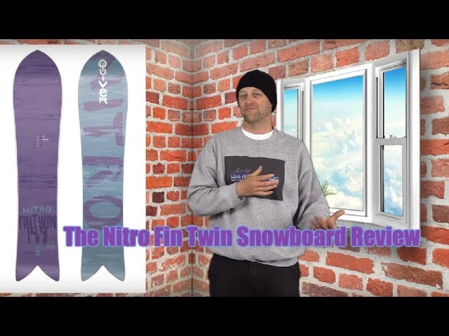 The Nitro Fin Twin Snowboard Review - YouTube