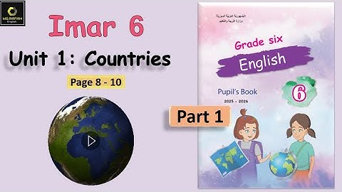 Emar 6 Unit 1 Landen SB (Deel 1) Les 1 Zesde klas