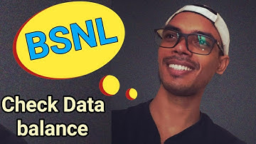 How to check BSNL data balance, how to check BSNL SIM net balance