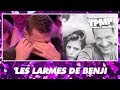 Benjamin Castaldi en larmes suite à la déclaration d'amour de sa femme Aurore