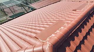 Bold and Beautiful: Canyon Red Roofing Transformation